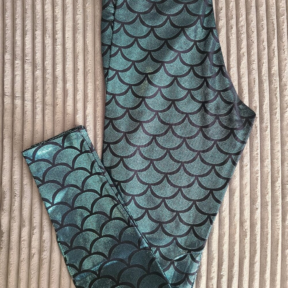 Blackmilk Clothing - Mermaid Leggings